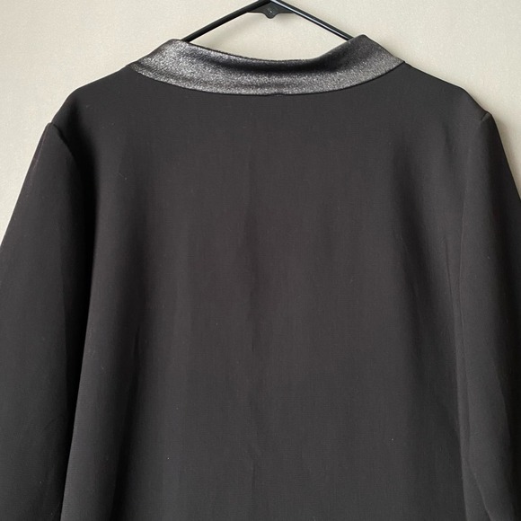 JEUNE MERE sz XL zip metallic cloak - Picture 11 of 12